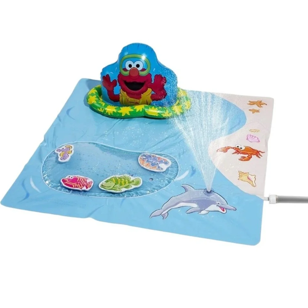 Little Kids Sesame Street Elmo Splash & Play Water Mat 18+‎ Months